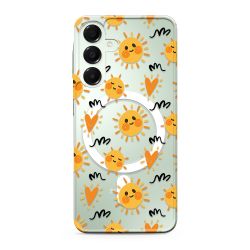 Futrola silikonska print MagSafe za Samsung A166 Galaxy A16 5G sun (MS).