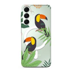 Futrola silikonska print MagSafe za Samsung A166 Galaxy A16 5G jungle (MS).