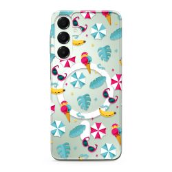 Futrola silikonska print MagSafe za Samsung A166 Galaxy A16 5G beach (MS).