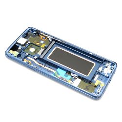 LCD Displej / ekran za Samsung G960 Galaxy S9 + touchscreen + frame blue Full ORG EU (GH97-21696D/21679D) (MS).
