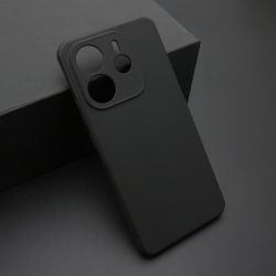 Futrola ultra tanki KOLOR za Xiaomi Redmi Note 14 4G crna (MS).