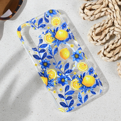 Futrola print Magsafe za iPhone 16 6.1 Mediteran Lemon.