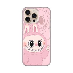 Silikonska futrola print za iPhone 16 Pro Max 6.9 La Bubu Pink.