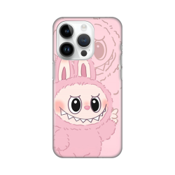 Silikonska futrola print za iPhone 14 Pro La Bubu Pink.