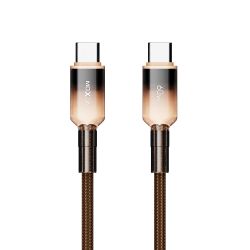 USB data kabl Moxom MX-CB309 Type C na Type C PD 60W 1m zlatni (MS).