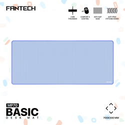 Podloga za mis Fantech MP70 Deskmat plavi.