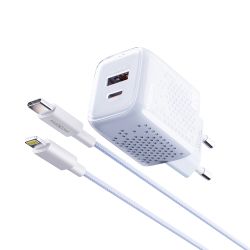 Kucni punjac Moxom MX-HC206 18W FAST Type C na lightning plavi (MS).