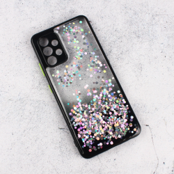 Futrola Frame Glitter za Samsung A325 Galaxy A32 4G (EU) crna.