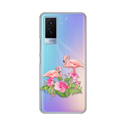 Silikonska futrola print Skin za Vivo Y71T Flamingo.