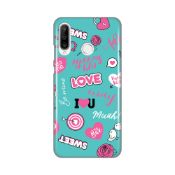 Silikonska futrola print za Huawei P30 Lite Love.