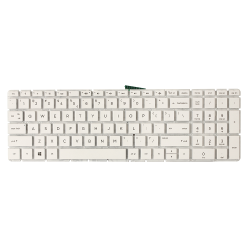 Tastatura za laptop HP 250 G6 bela.