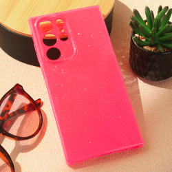 Futrola Sparkle Dust za Samsung Galaxy S22 Ultra 5G pink.