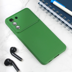 Futrola TPU za Samsung G990 Galaxy S21 FE zelena.