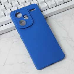 Futrola Silikon Pro Camera za Xiaomi Redmi Note 13 Pro Plus (EU) tamno plava.