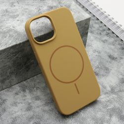 Futrola FLEX MagSafe za iPhone 15 zlatna (MS).