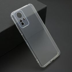 Futrola ultra tanki PROTECT silikon za Xiaomi Redmi Note 12S providna (bela) (MS).