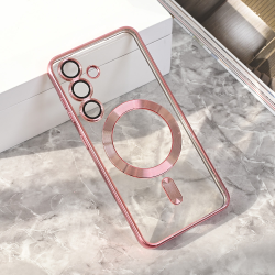 Futrola Magsafe Lux za Samsung S931 Galaxy S25 roze.