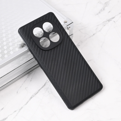 Futrola Carbon fiber za Xiaomi Redmi Note 14 Pro 4G (EU) crna.