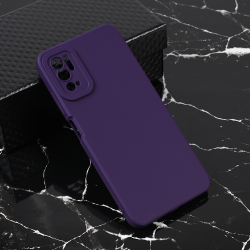 Futrola Teracell Giulietta za Xiaomi Redmi Note 10 5G mat tamno ljubicasta.