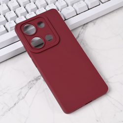 Futrola Silikon Pro Camera za Xiaomi Redmi Note 14s bordo.
