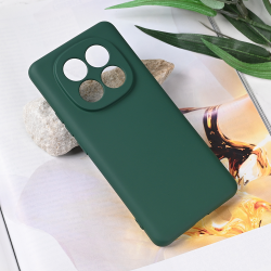 Futrola Teracell Soft Velvet za Xiaomi Redmi Note 14 Pro Plus 5G tamno zelena.