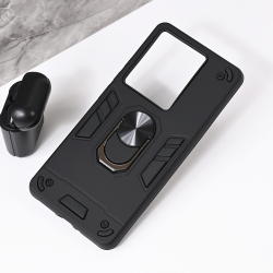 Futrola Hard Ring za Xiaomi Redmi Note 14s crna.