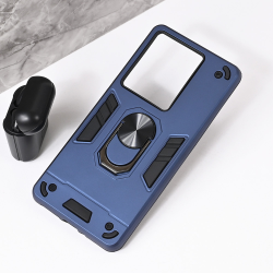 Futrola Hard Ring za Xiaomi Redmi Note 14s tamno plava.