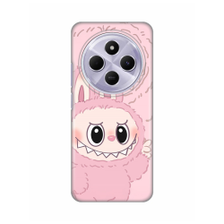 Silikonska futrola print za Xiaomi Redmi 14C/Redmi A4 La Bubu Pink.