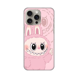 Silikonska futrola print za iPhone 15 Pro Max 6.7 La Bubu Pink.