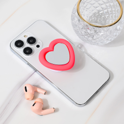 Drzac Pop Heart Mirror pink.