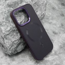 Futrola CARBON MagSafe za iPhone 16 Pro (6.3) ljubicasta (big camera) (MS).
