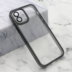 Futrola DIAMOND LENS za iPhone 12 crna (MS).
