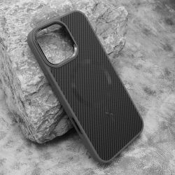 Futrola CARBON MagSafe za iPhone 16 Pro Max (6.9) siva (big camera) (MS).