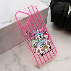 Futrola print PARTY za iPhone 16 (6.1) pink LBB004 (MS).