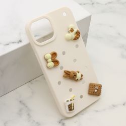 Futrola TOY za iPhone 13 (6.1) bela (MS).