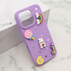 Futrola TOY za iPhone 16 Pro (6.3) ljubicasta (MS).