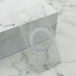 Futrola Simple Sparkle MagSafe za Samsung S921 Galaxy S24 5G providna (MS).