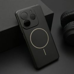 Futrola PURE mat MagSafe za Xiaomi Redmi Note 14 4G (Global) crna (MS).