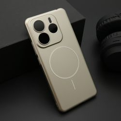 Futrola PURE mat MagSafe za Xiaomi Redmi Note 14 4G (Global) zlatna (MS).