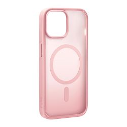 Futrola PURO GRADIENT MAGSAFE za iPhone 15 roze (MS).
