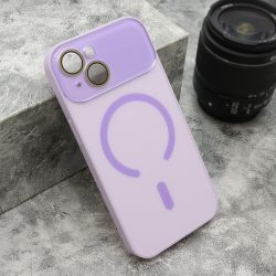 Futrola PASTELPOP MagSafe za iPhone 15 ljubicasta (MS).
