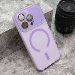 Futrola PASTELPOP MagSafe za iPhone 15 Pro (6.1) ljubicasta (MS).