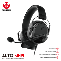 Slusalice Gaming Fantech MH91 Alto crne.
