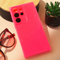 Futrola Sparkle Dust za Samsung Galaxy S23 Ultra pink.