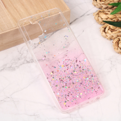 Silikonska futrola Glitter za Samsung A325 Galaxy A32 4G (EU) roze.