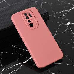 Futrola Teracell Giulietta za Xiaomi Redmi Note 8 Pro mat tamno roze.