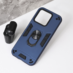 Futrola Hard Ring za Huawei Honor X8c tamno plava.