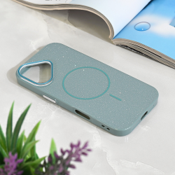 Futrola Magsafe Sparkle Dust za iPhone 17 zelena.