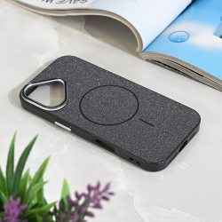 Futrola Magsafe Sparkle Dust za iPhone 17 crna.