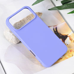 Futrola Teracell Soft Velvet za iPhone 17 Pro Max 6.9 ljubicasta.